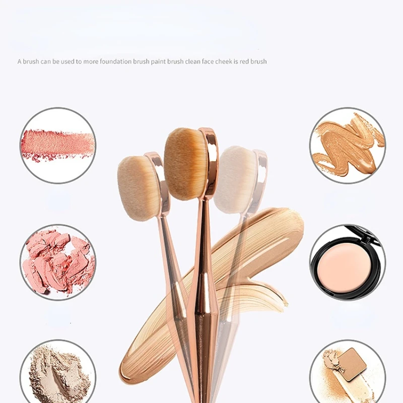 Group Head Brush - 1 Stück Make-up-Pinsel im Zahnputzer-Design, Meerjungfrauen-Make-up-Pinsel,