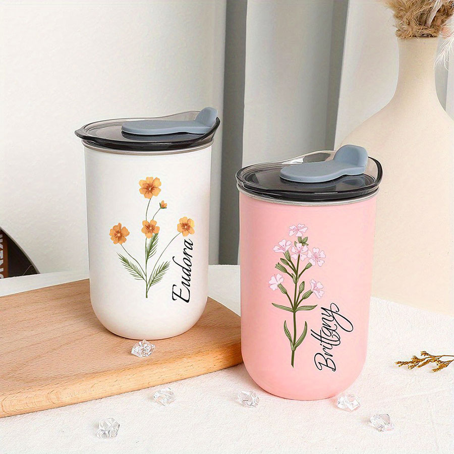 Coffee Equipment Names - Personalisierter Isolierter Kaffeebecher mit Namens- und