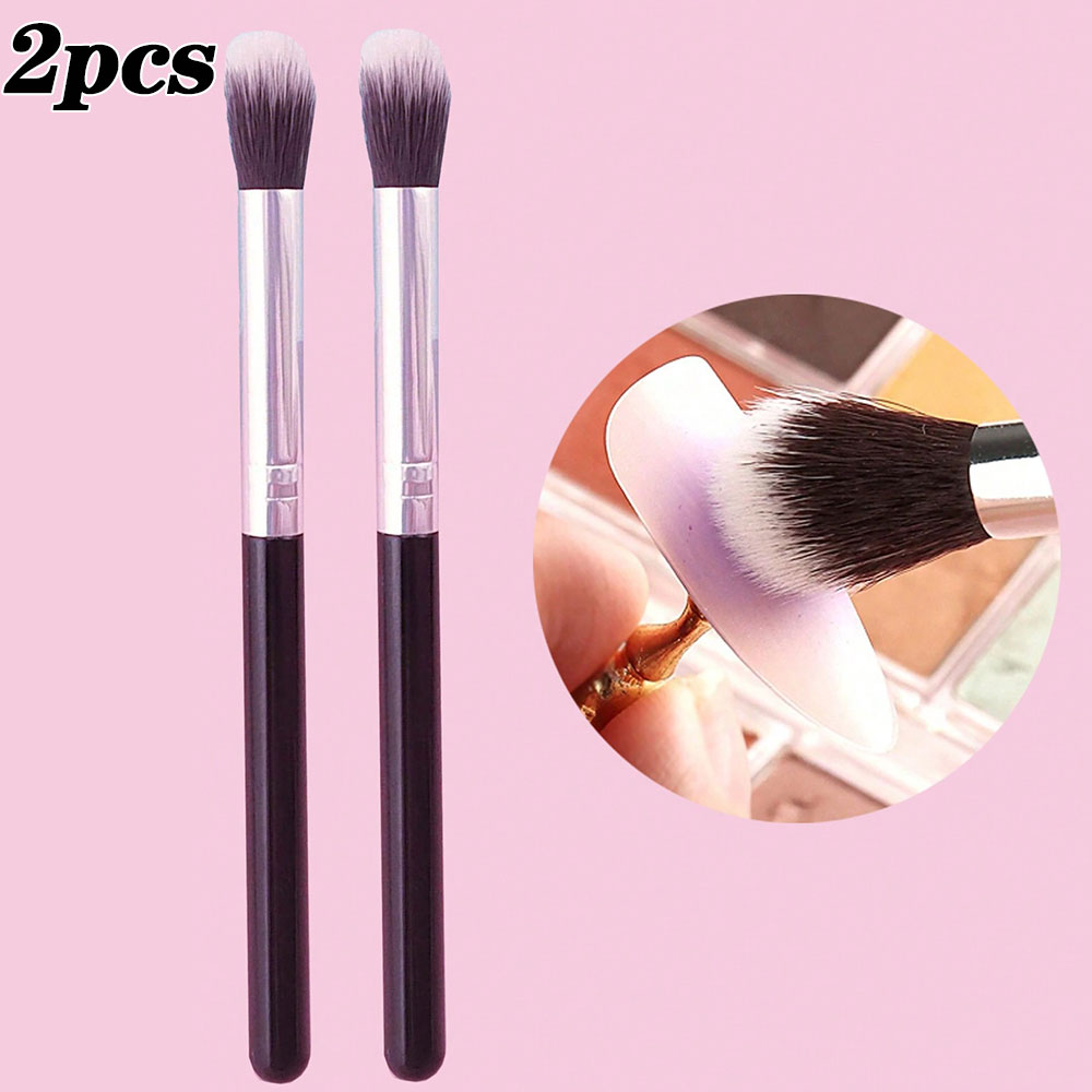 Group Head Brush - 2-teiliges Set Nagelkunst Farbverlauf Pinsel Ombre