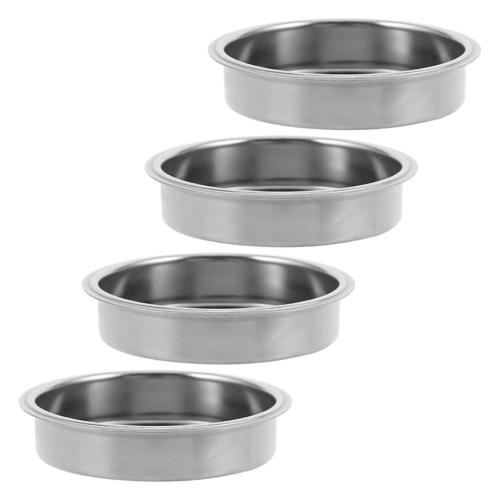Blind Filter Disc - 4 Stück Kaffeemaschinen-Blindfilter aus Edelstahl 51mm