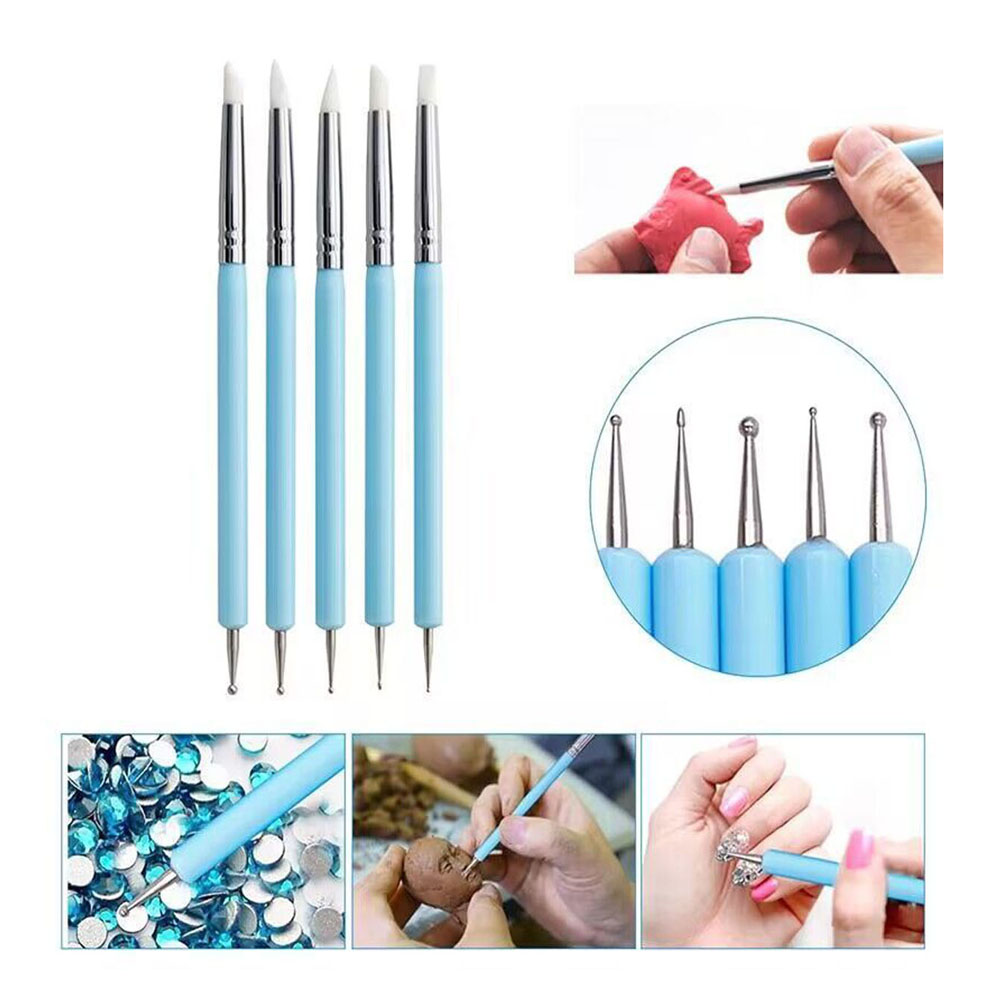 5 teile/satz doppelseitige Sil – Group Head Brush Bewertung und Preis
