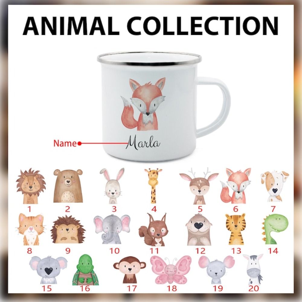 Personalisierte Tiermotiv-Kaff – Coffee Equipment Names Bewertung und Preis