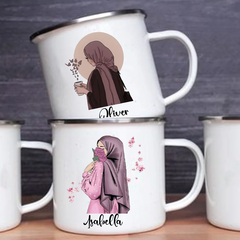 Personalisierte Hijabi Mädchen – Coffee Equipment Names Bewertung und Preis